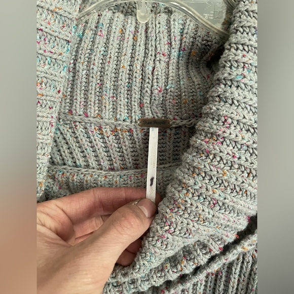 Free People Leo Tunic Sweater Womens Size Small - Picture 4 of 6